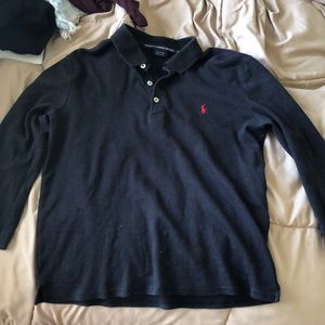 RALPH LAUREN cropped shirt size M